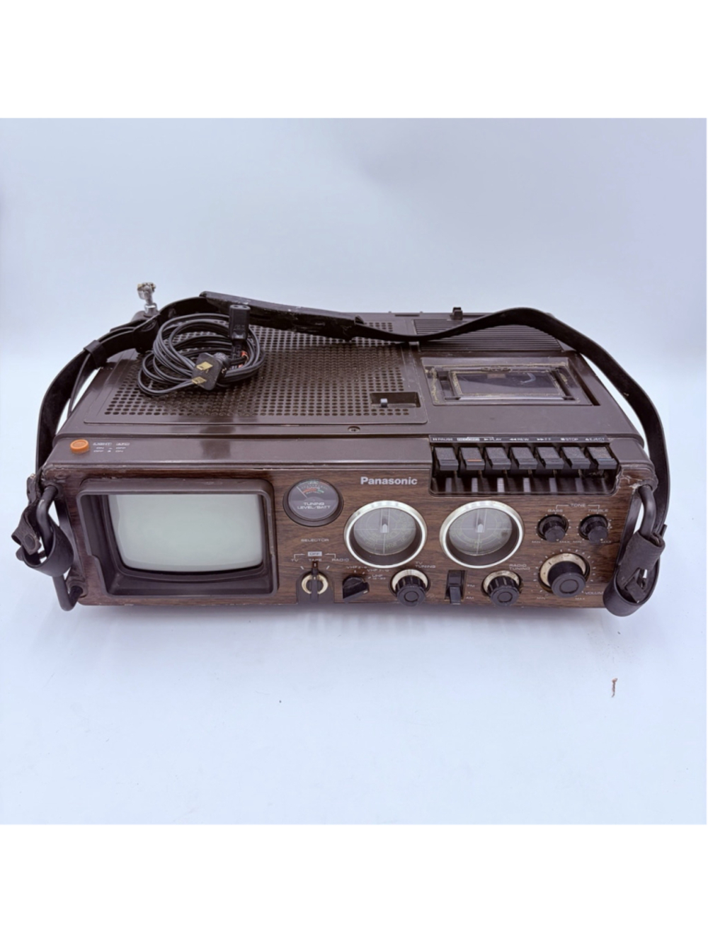 Panasonic TR-5000 Portable TV Radio Cassette Recorder Vintage Japan Tested